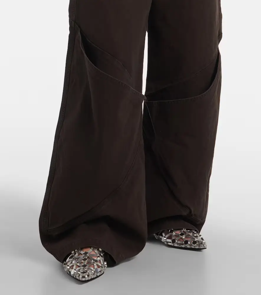 The Attico High-rise wide-leg jeans | Thumbnail 3 The Attico High-rise wide-leg jeans | Thumbnail 3