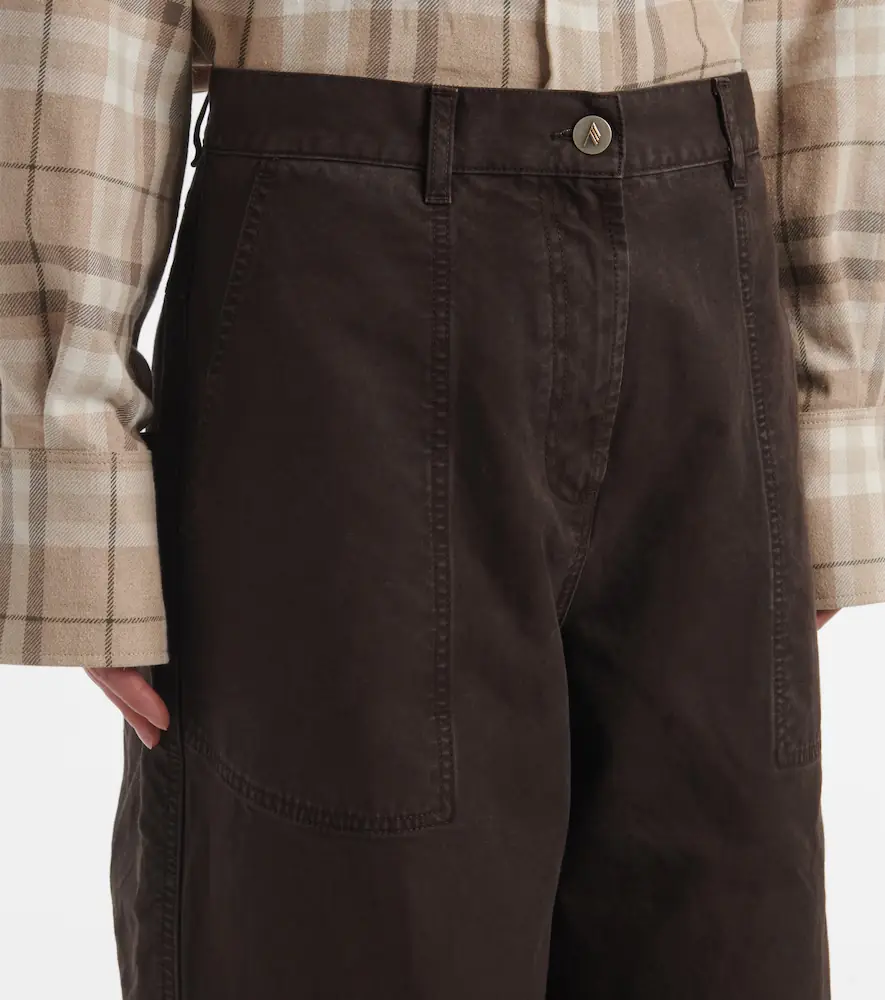 The Attico High-rise wide-leg jeans | Thumbnail 4 The Attico High-rise wide-leg jeans | Thumbnail 4