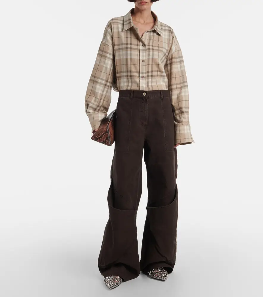The Attico High-rise wide-leg jeans | Thumbnail 5 The Attico High-rise wide-leg jeans | Thumbnail 5