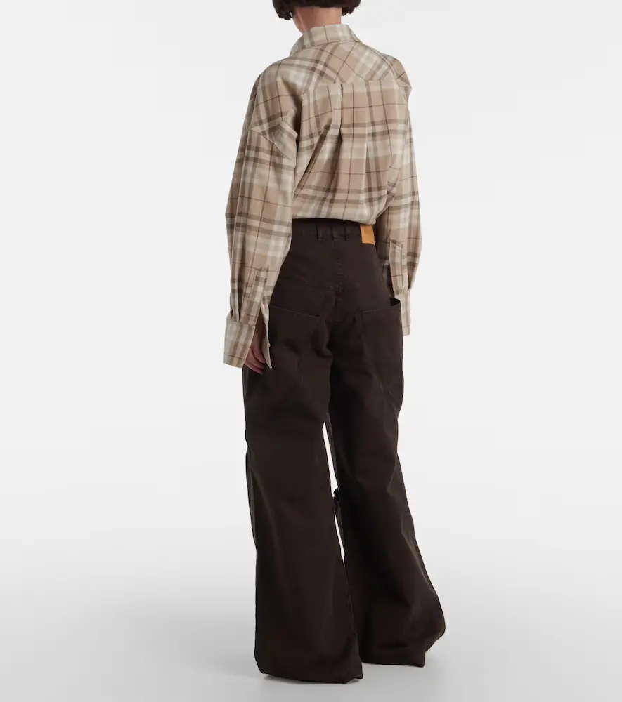 The Attico High-rise wide-leg jeans | Thumbnail 6 The Attico High-rise wide-leg jeans | Thumbnail 6