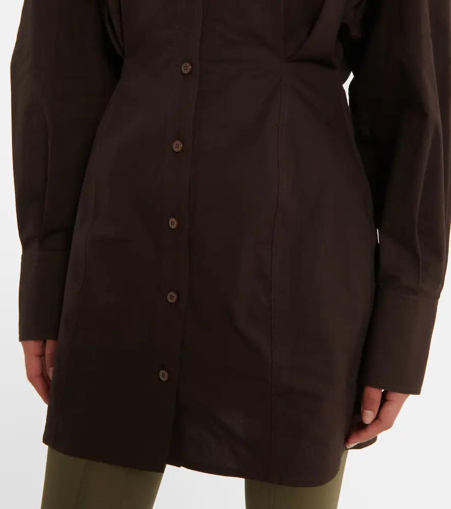 The Attico Cotton-blend shirt dress | Thumbnail 2