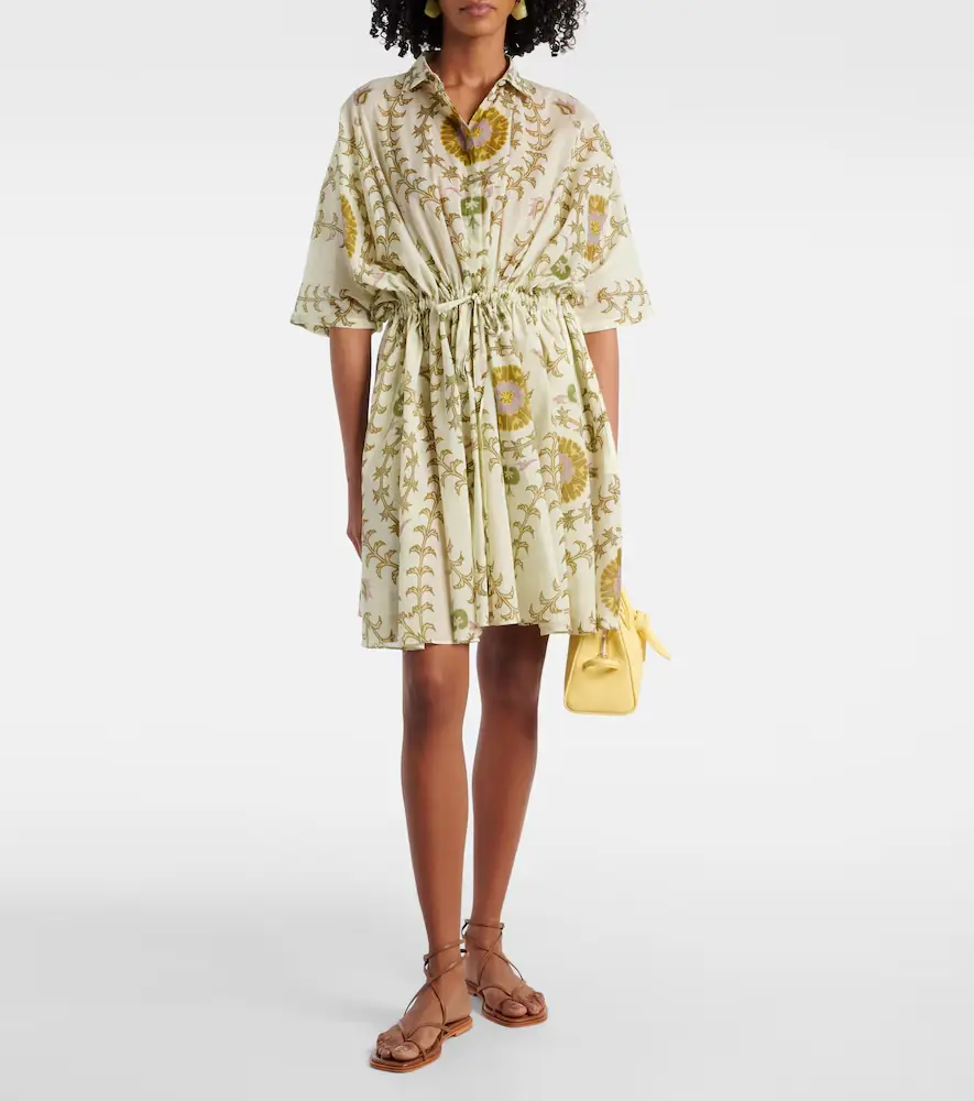 Giambattista Valli Floral cotton shirt dress | Thumbnail 4 Giambattista Valli Floral cotton shirt dress | Thumbnail 4
