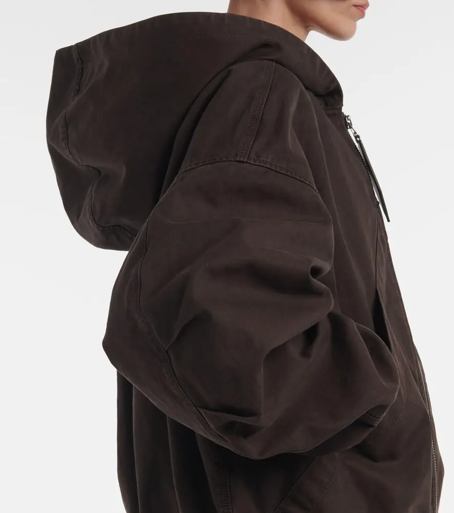 The Attico Cotton gabardine bomber jacket | Thumbnail 4 The Attico Cotton gabardine bomber jacket | Thumbnail 4