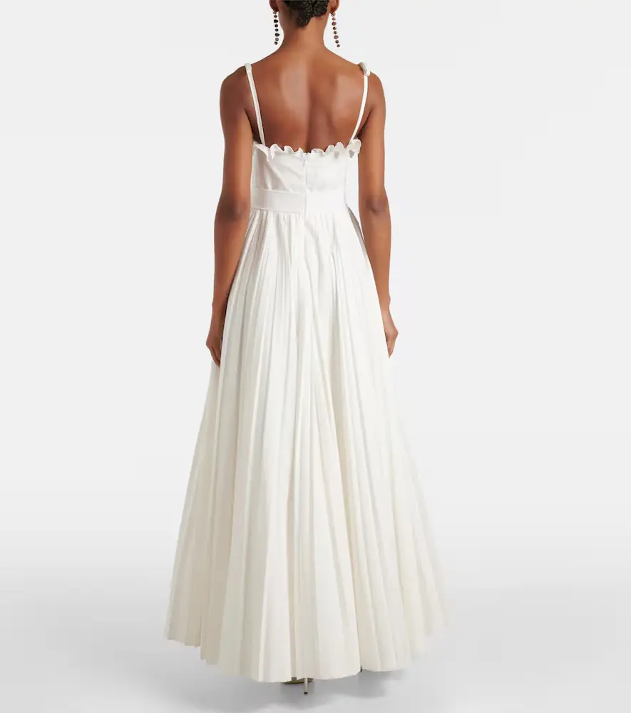 Giambattista Valli Ruffled cotton maxi dress | Thumbnail 3 Giambattista Valli Ruffled cotton maxi dress | Thumbnail 3