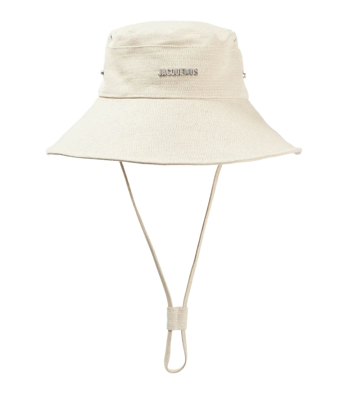 De-Nîmes linen and cotton denim bucket hat