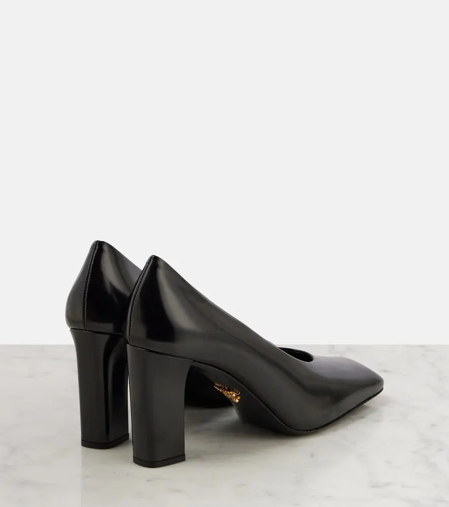 Prada 85 leather pumps | Thumbnail 3