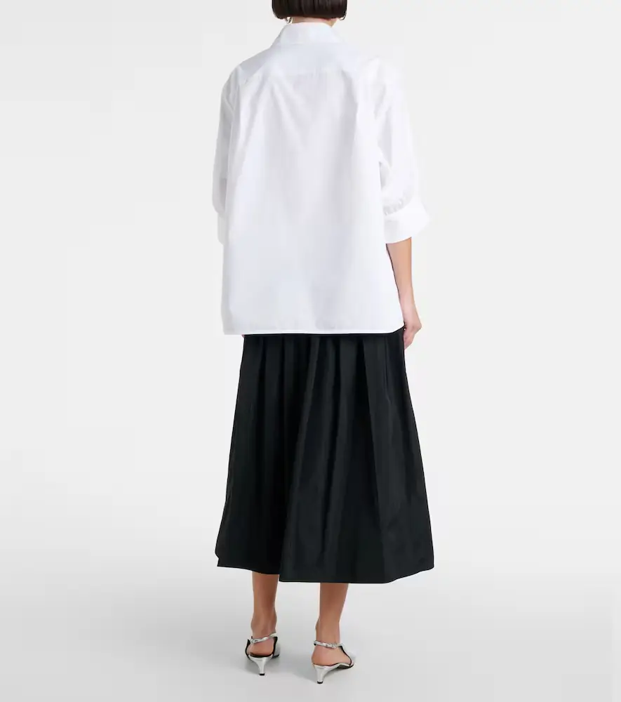 Jil Sander Boxy cotton shirt | Thumbnail 3 Jil Sander Boxy cotton shirt | Thumbnail 3