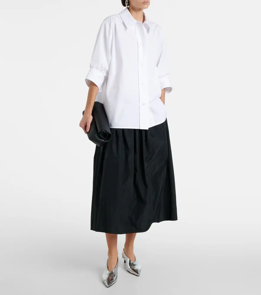 Jil Sander Boxy cotton shirt | Thumbnail 5 Jil Sander Boxy cotton shirt | Thumbnail 5