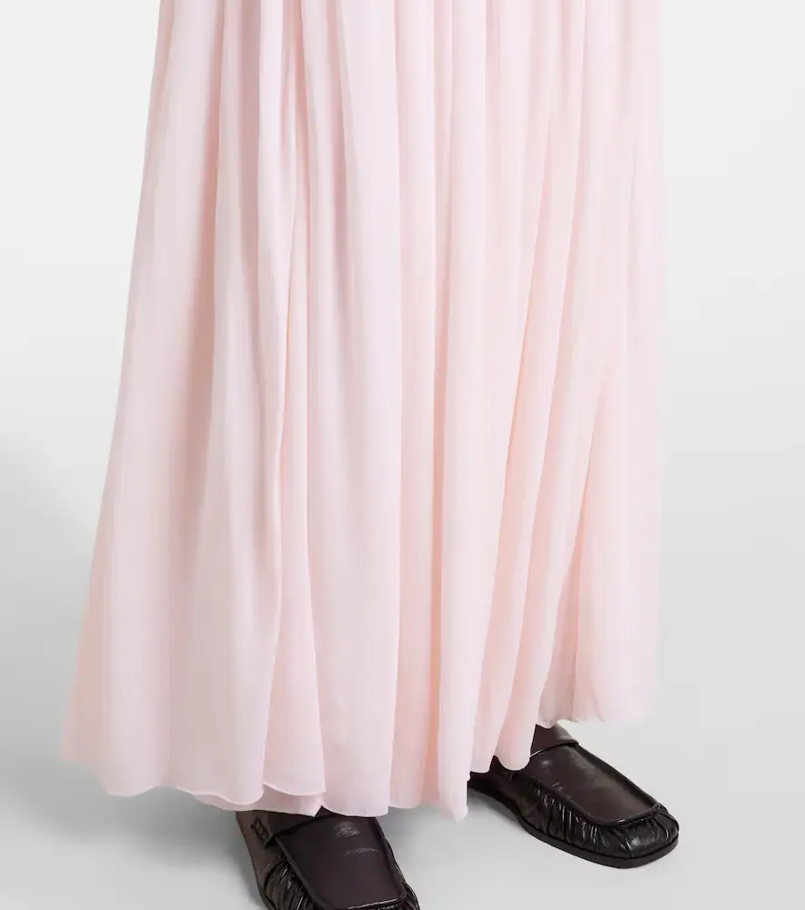 Jil Sander Shirred maxi dress | Thumbnail 5