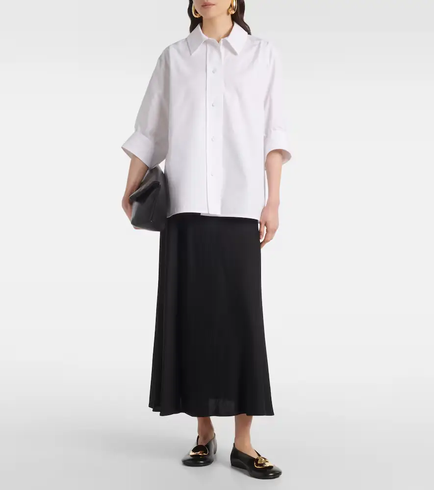 Jil Sander Pleated midi skirt | Thumbnail 2 Jil Sander Pleated midi skirt | Thumbnail 2