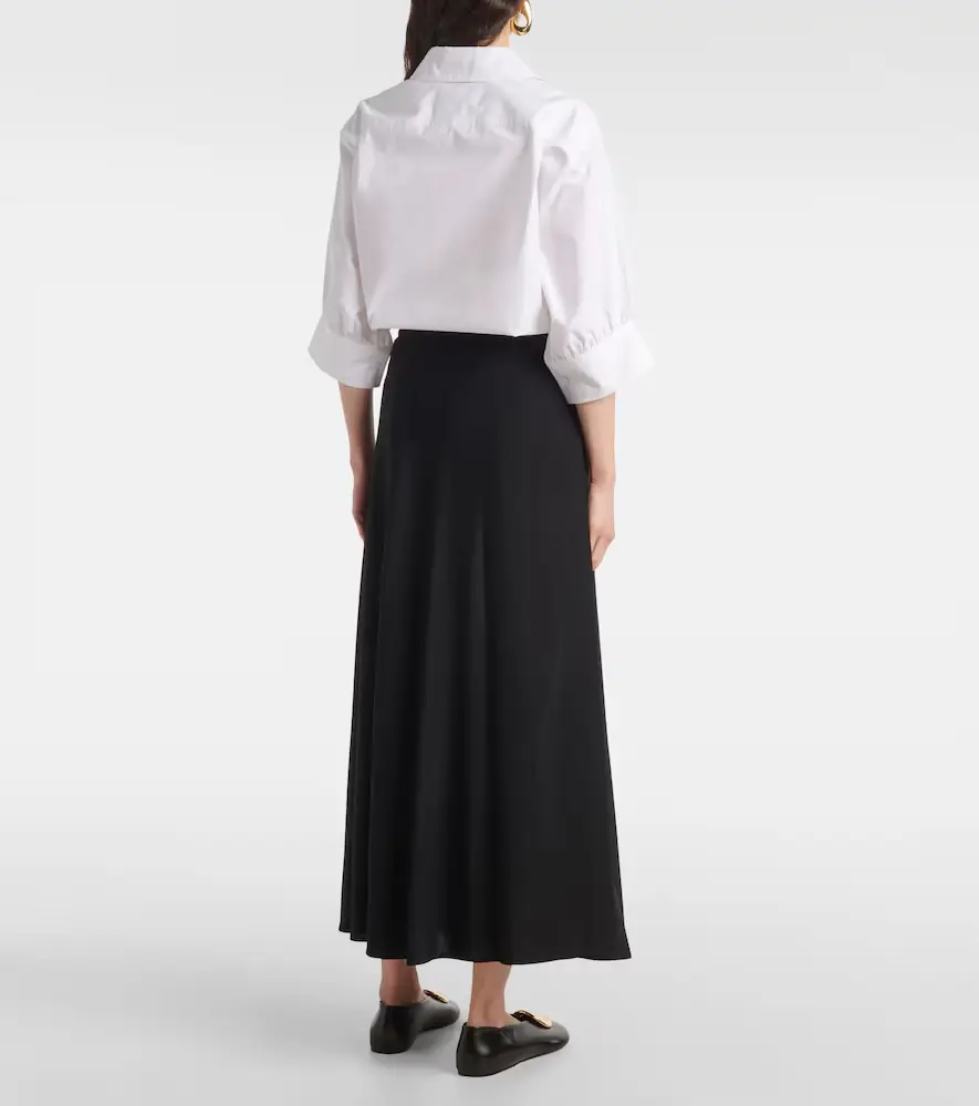 Jil Sander Pleated midi skirt | Thumbnail 4 Jil Sander Pleated midi skirt | Thumbnail 4