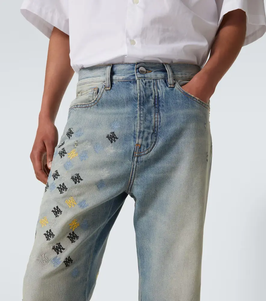 AMIRI Ma Quad embroidered flared jeans | Thumbnail 5 AMIRI Ma Quad embroidered flared jeans | Thumbnail 5
