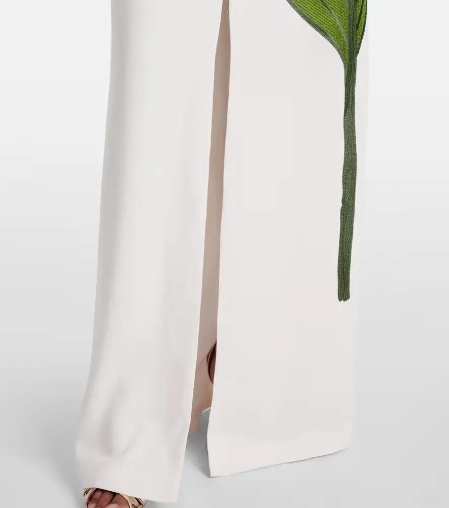 Costarellos Jennis floral sequined crêpe maxi dress | Thumbnail 5 Costarellos Jennis floral sequined crêpe maxi dress | Thumbnail 5