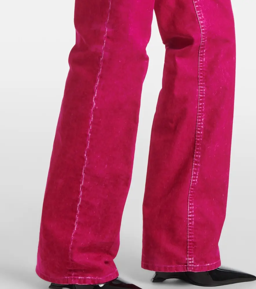 Ferragamo Cotton-blend drill straight pants | Thumbnail 3 Ferragamo Cotton-blend drill straight pants | Thumbnail 3