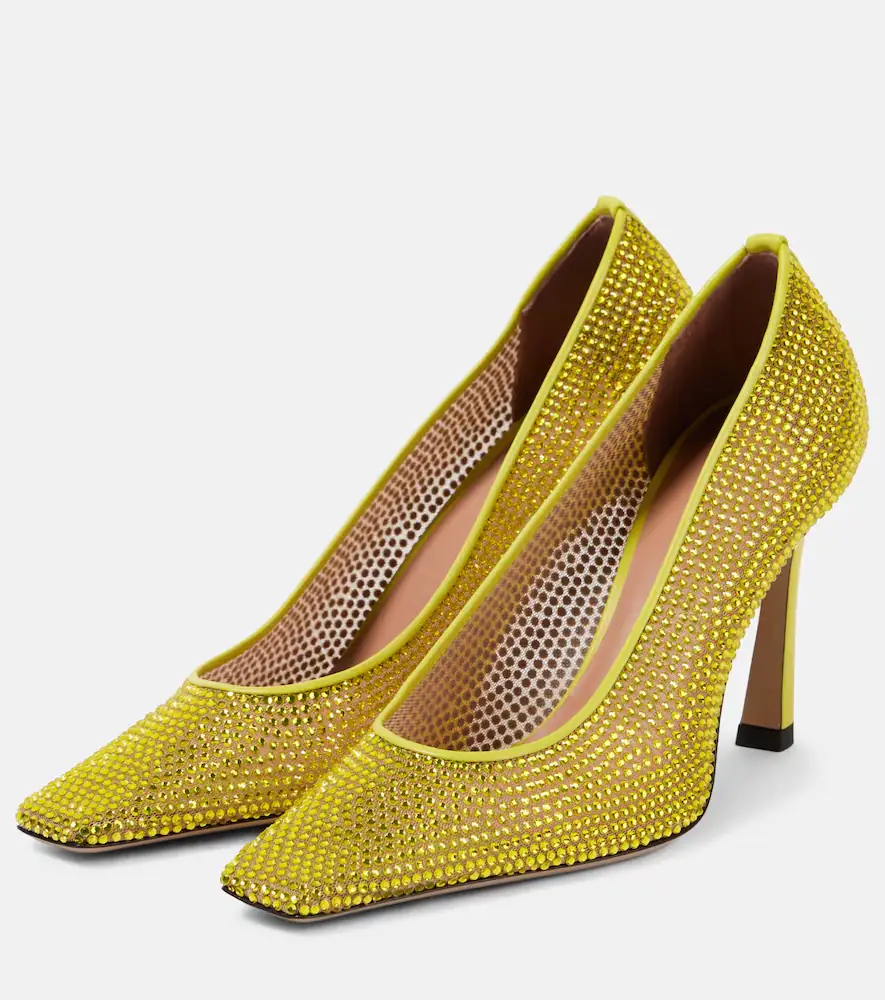 The Attico Juno 95 embellished pumps | Thumbnail 4 The Attico Juno 95 embellished pumps | Thumbnail 4