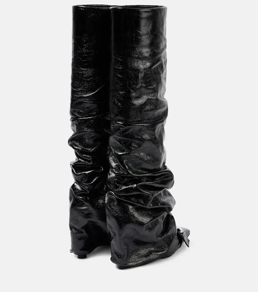 The Attico Juno 95 leather knee-high boots | Thumbnail 2 The Attico Juno 95 leather knee-high boots | Thumbnail 2