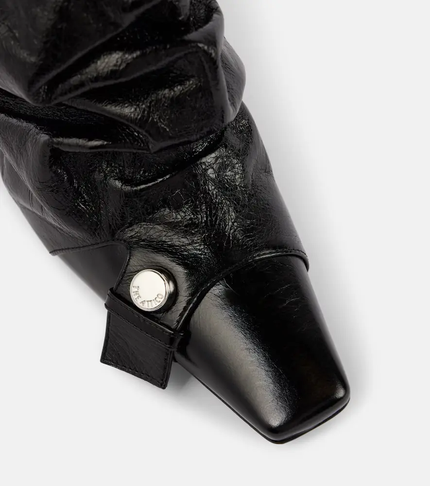 The Attico Juno 95 leather knee-high boots | Thumbnail 4 The Attico Juno 95 leather knee-high boots | Thumbnail 4