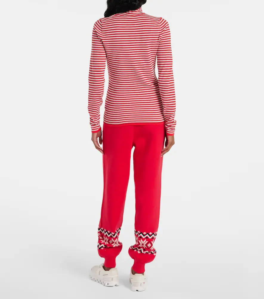 The Upside Raie striped cotton turtleneck top | Thumbnail 3