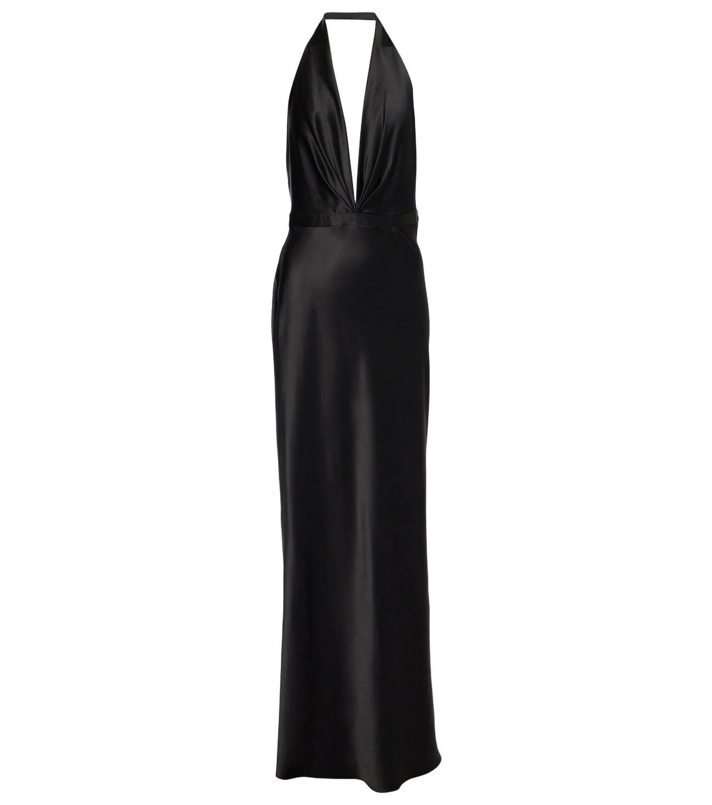 Essy silk charmeuse gown Essy silk charmeuse gown