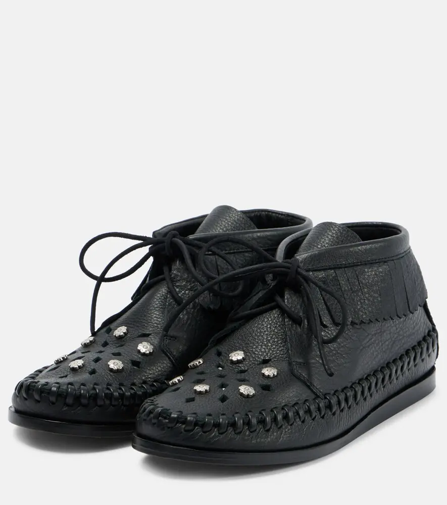 Isabel Marant Erkee leather moccasins | Thumbnail 3 Isabel Marant Erkee leather moccasins | Thumbnail 3