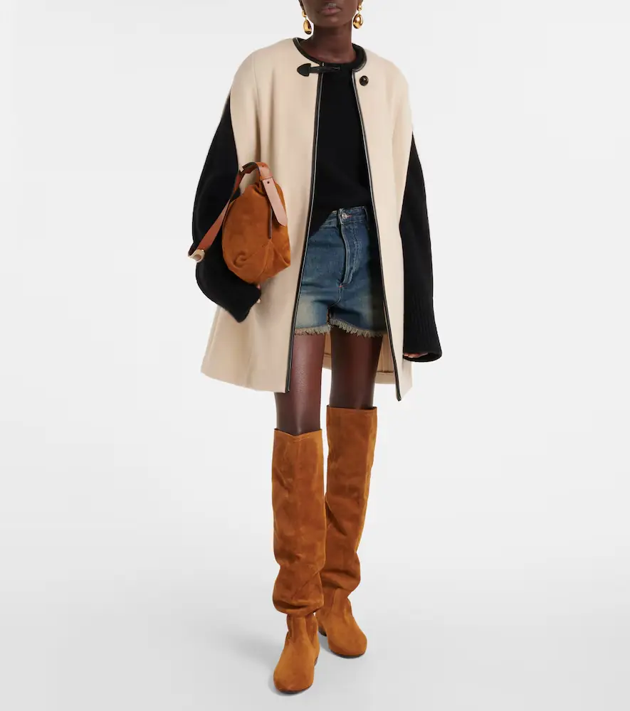 Isabel Marant Solya suede knee-high boots | Thumbnail 2