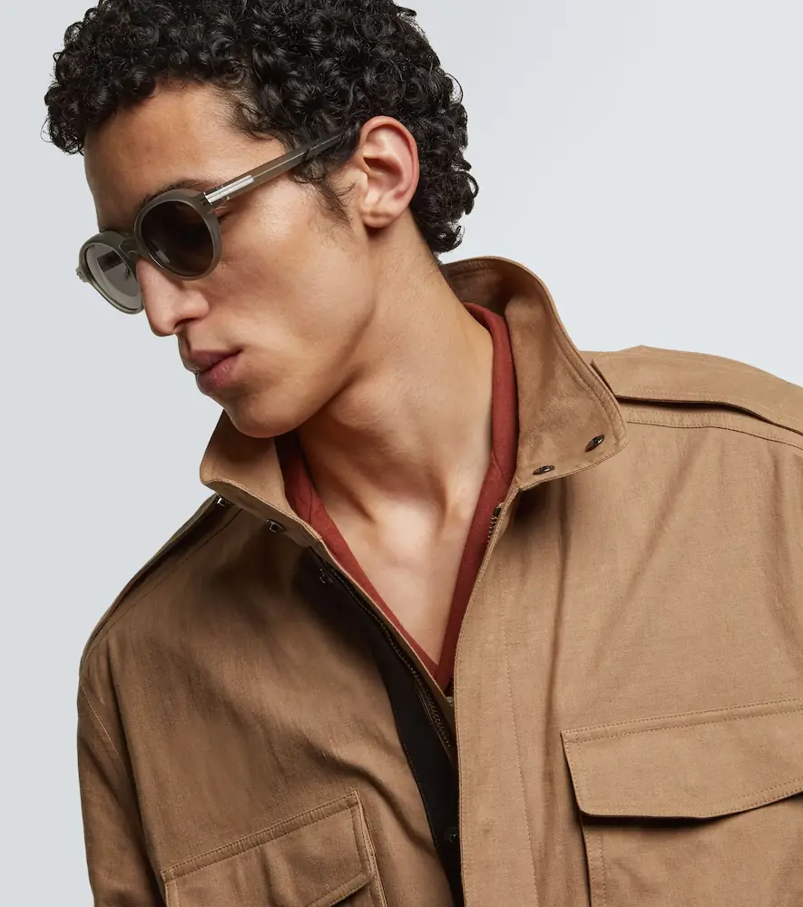 Zegna Round sunglasses | Thumbnail 3