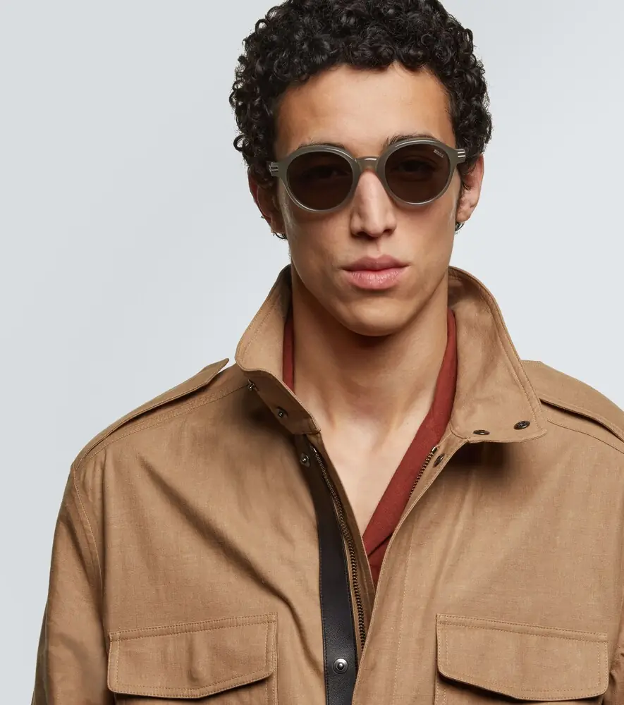 Zegna Round sunglasses | Thumbnail 4