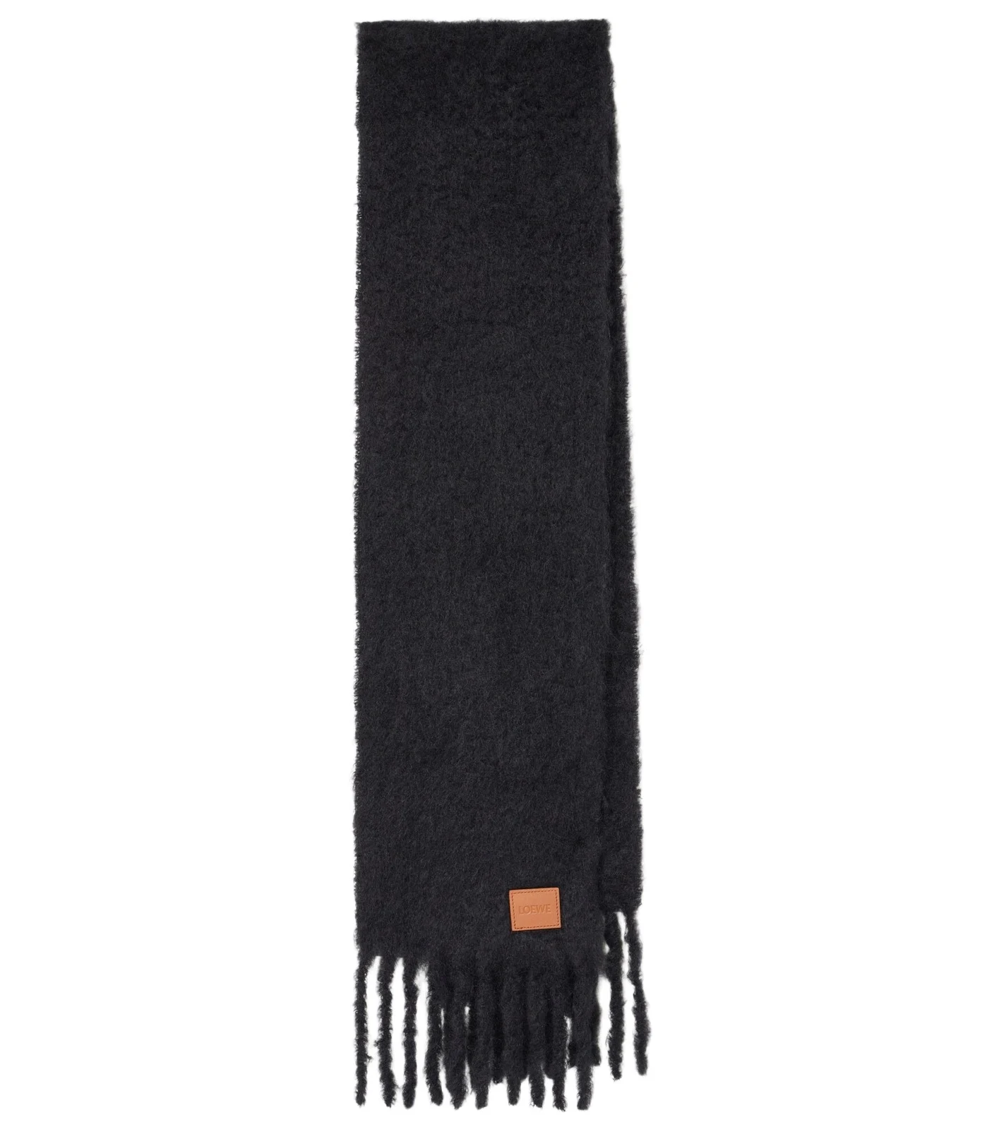 Anagram mohair and wool-blend scarf