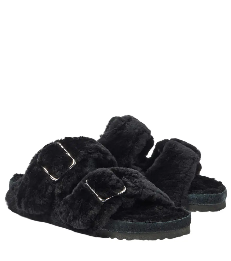 Birkenstock 1774 Arizona shearling sandals | Image 1 Birkenstock 1774 Arizona shearling sandals | Image 1