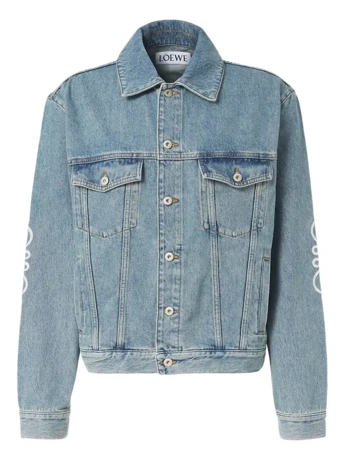Anagram denim jacket