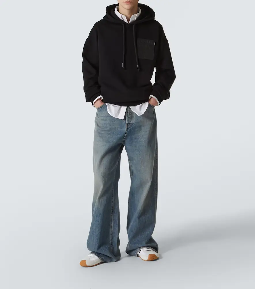 Loewe Anagram cotton jersey hoodie | Thumbnail 2 Loewe Anagram cotton jersey hoodie | Thumbnail 2
