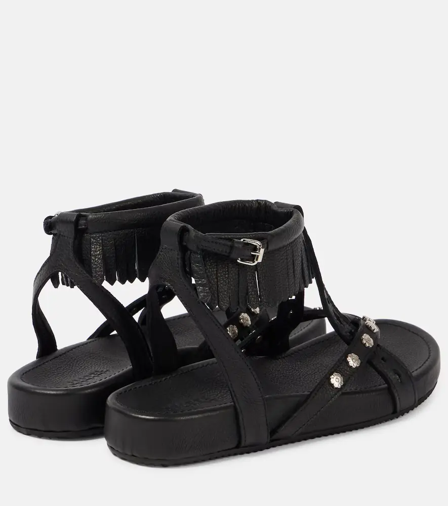 Isabel Marant Silya studded leather sandals | Thumbnail 3