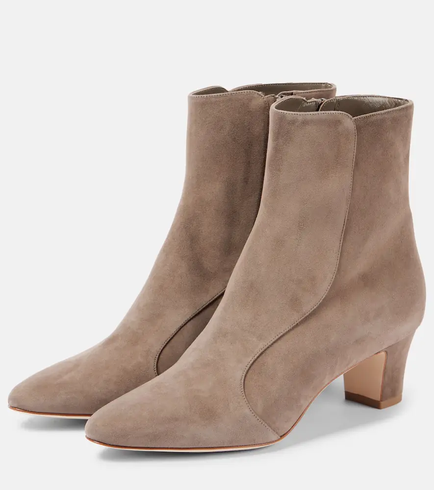 Manolo Blahnik Myconia 50 suede booties | Thumbnail 2