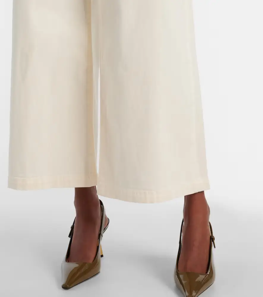 AG Jeans Caden cotton-blend twill wide-leg pants | Thumbnail 5