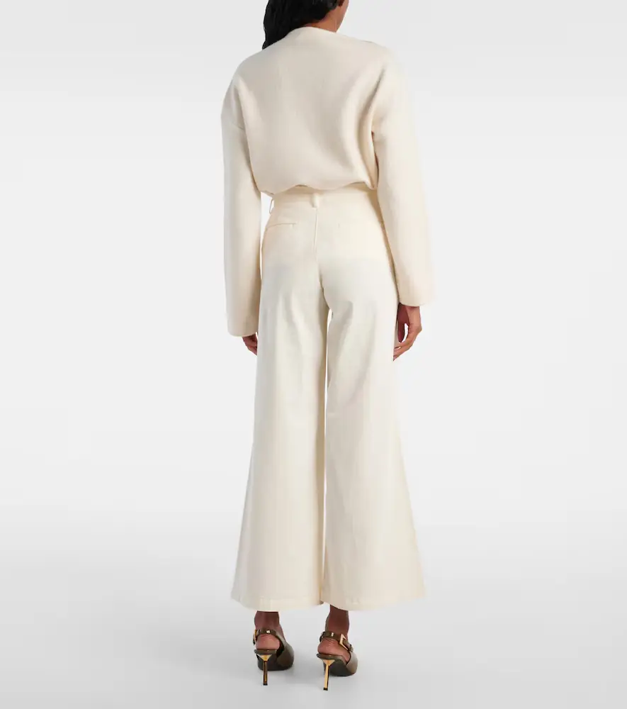 AG Jeans Caden cotton-blend twill wide-leg pants | Thumbnail 6