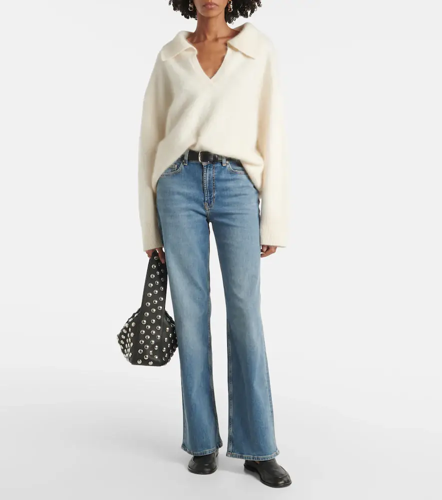 AG Jeans New Baggy wide-leg jeans | Thumbnail 2