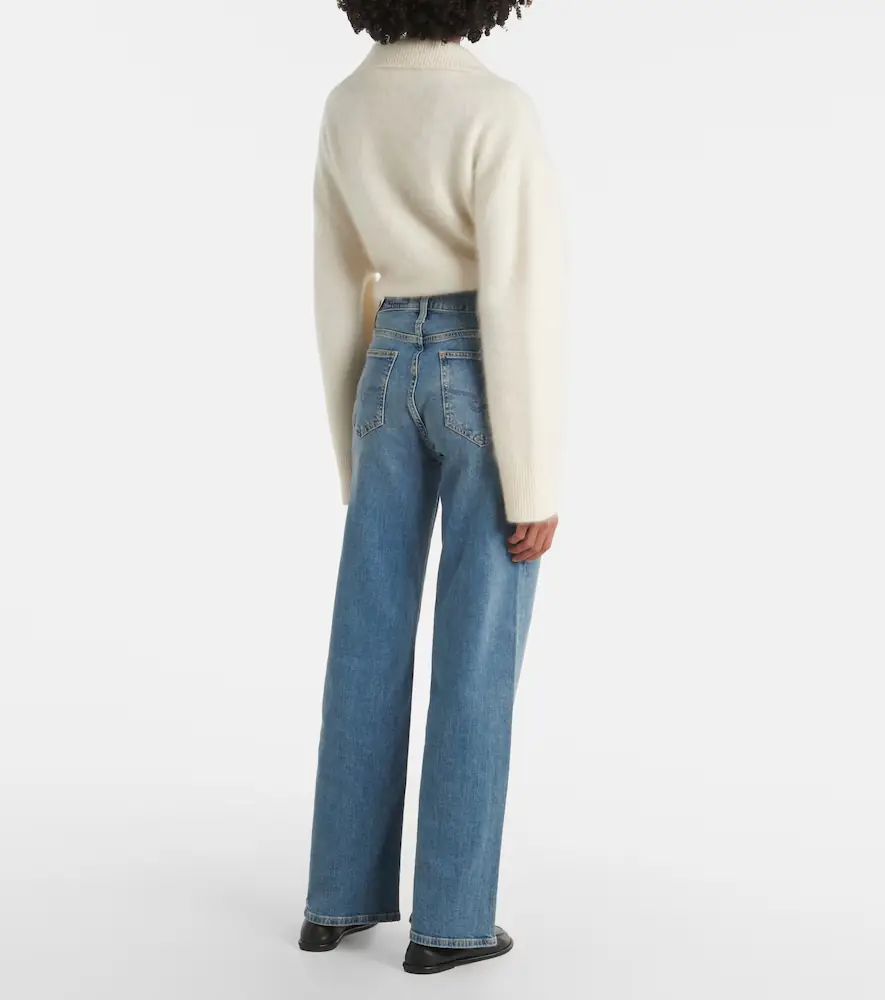 AG Jeans New Baggy wide-leg jeans | Thumbnail 3