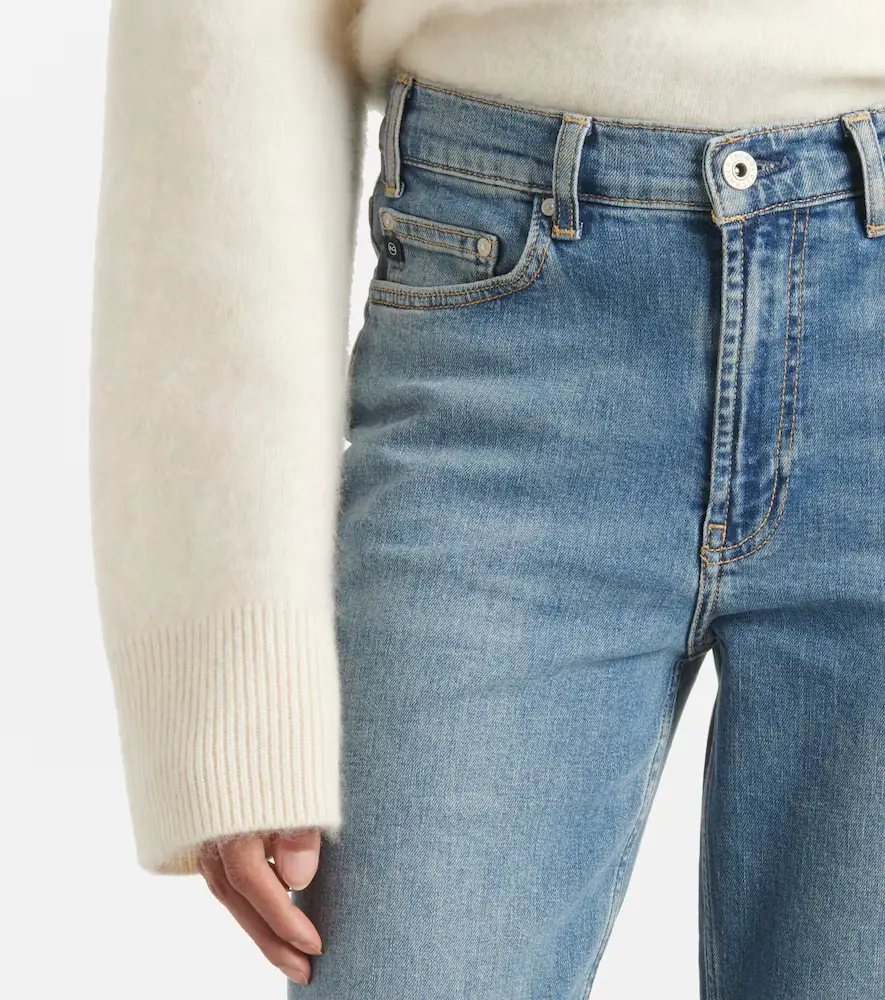 AG Jeans New Baggy wide-leg jeans | Thumbnail 4