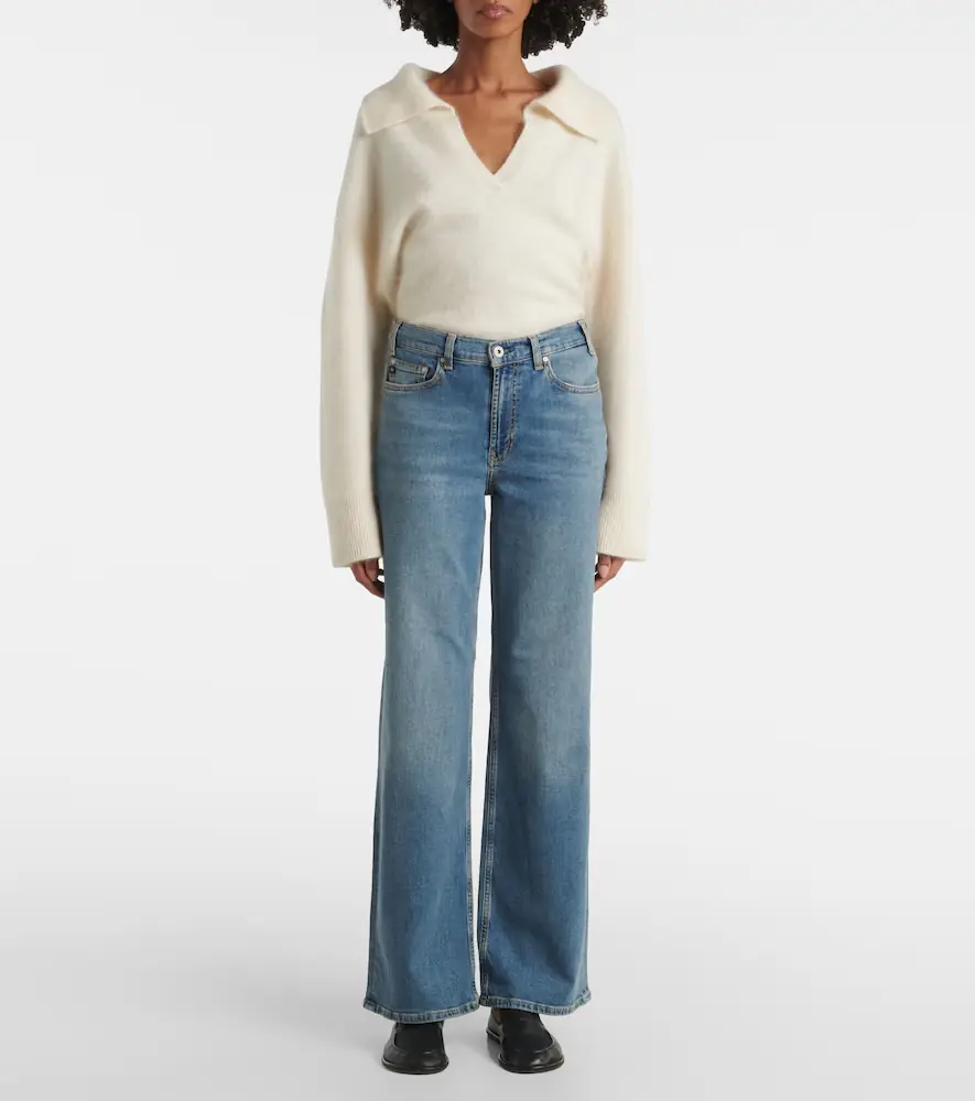 AG Jeans New Baggy wide-leg jeans | Thumbnail 6