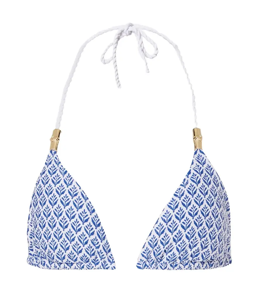 Heidi Klein Cape Cod bikini top