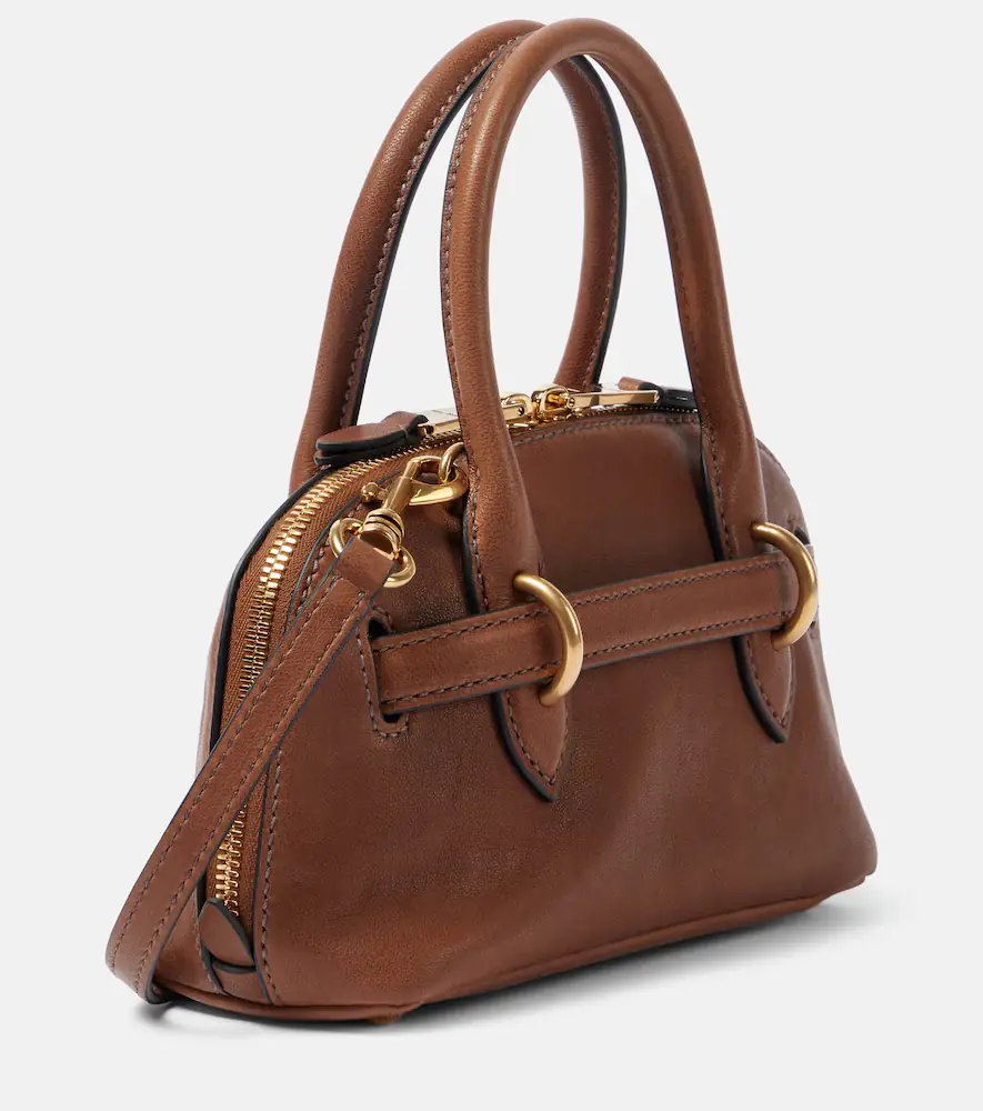 Miu Miu Aventure Mini leather tote bag | Thumbnail 2