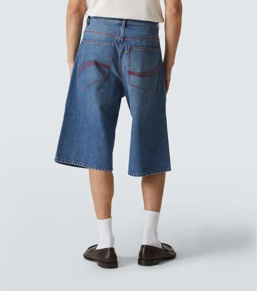 ERL Indiana denim Bermuda shorts | Thumbnail 2