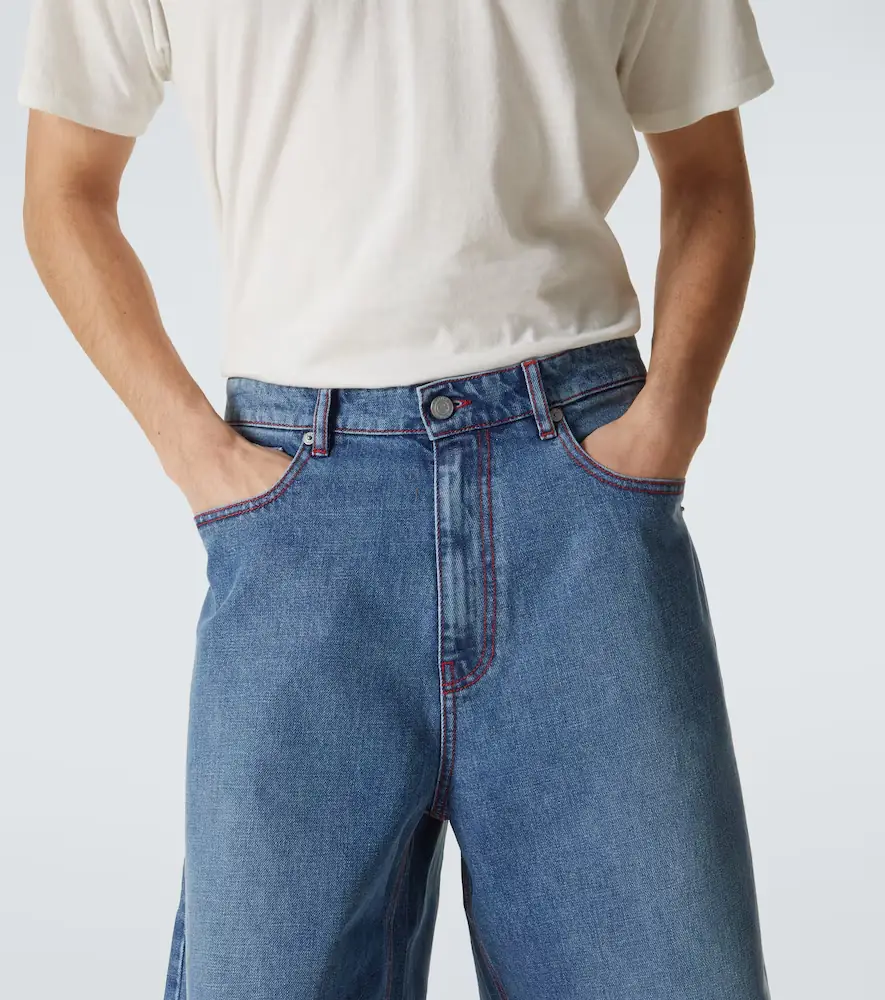 ERL Indiana denim Bermuda shorts | Thumbnail 4