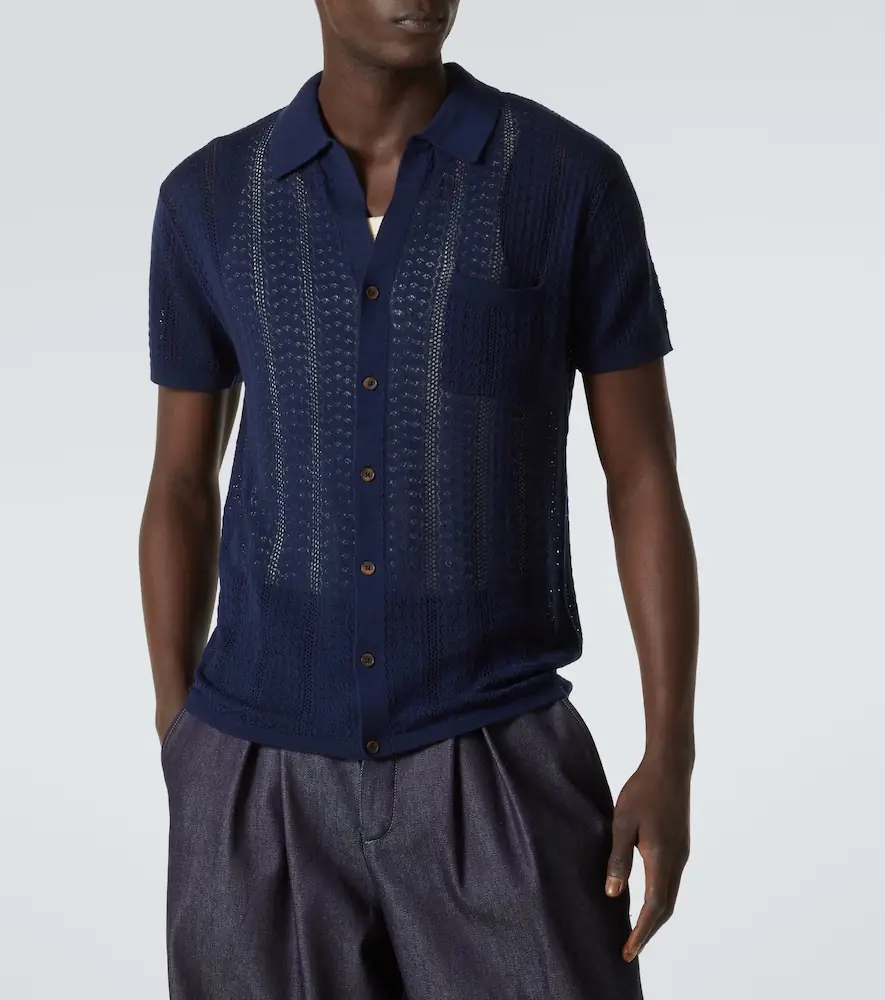 KING & TUCKFIELD Knitted wool shirt | Thumbnail 3