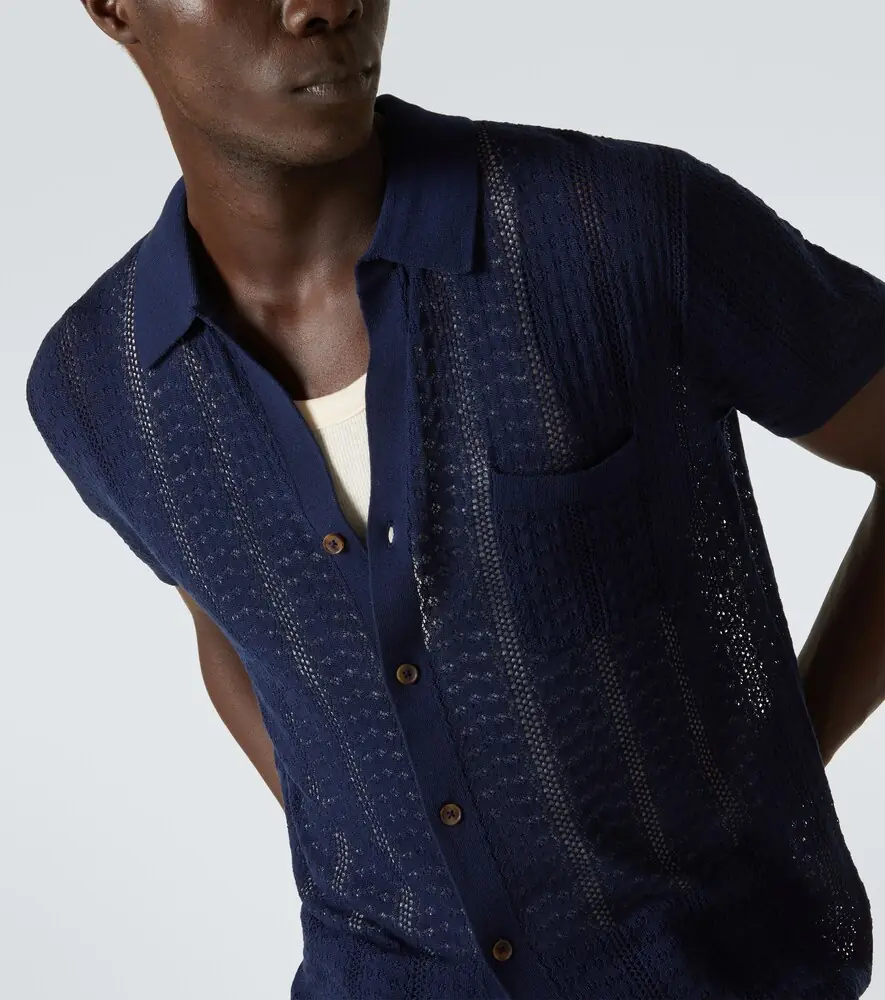 KING & TUCKFIELD Knitted wool shirt | Thumbnail 5