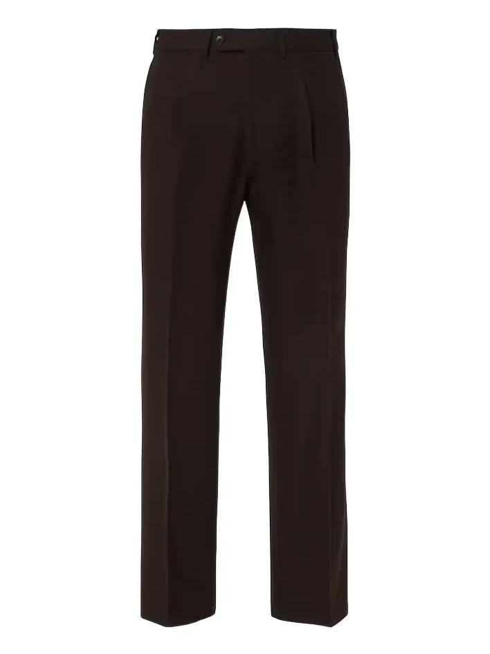 Amo wool twill straight-leg pants Amo wool twill straight-leg pants