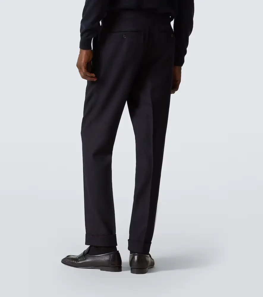 Saman Amel Amie wool straight pants | Thumbnail 2 Saman Amel Amie wool straight pants | Thumbnail 2