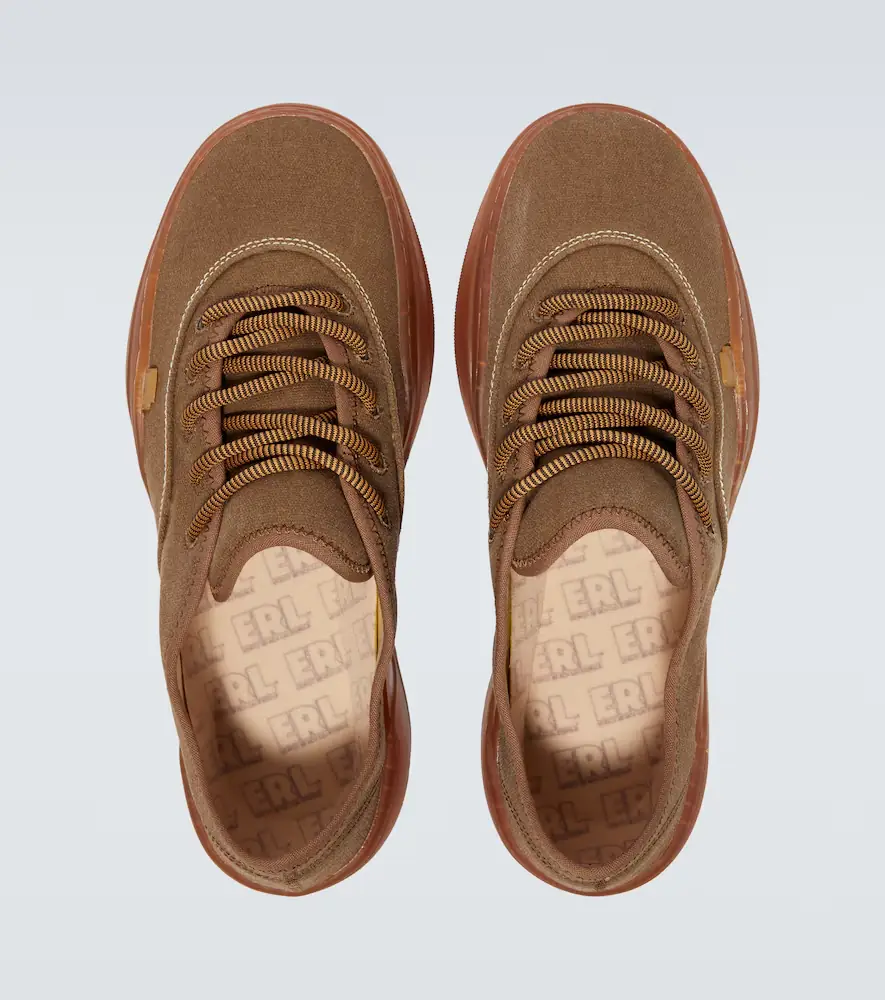 ERL Canvas low-top sneakers | Thumbnail 5