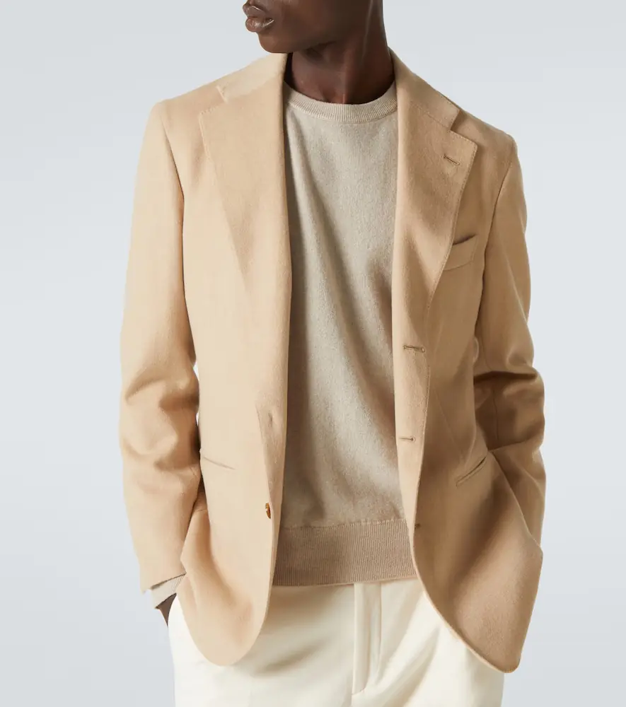 Saman Amel Camel hair suit jacket | Thumbnail 6 Saman Amel Camel hair suit jacket | Thumbnail 6