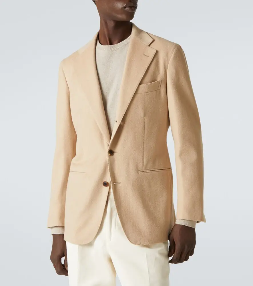 Saman Amel Camel hair suit jacket | Thumbnail 7 Saman Amel Camel hair suit jacket | Thumbnail 7